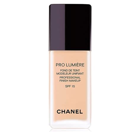 chanel pro lumiere professional finish makeup foundation spf 15|Foundation With SPF 15 .